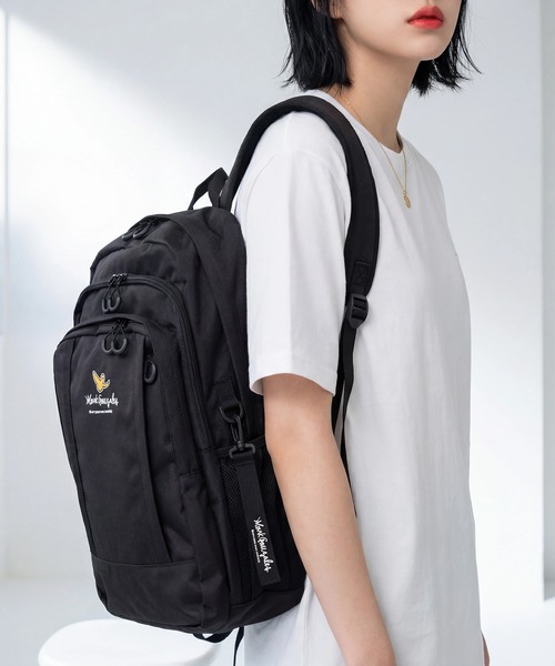 Mark Gonzales(マーク・ゴンザレス)の「【Mark Gonzales/マーク ゴンザレス】アートワークデザインコレクション バックパック35(バックパック/リュック・メンズ・ブラック系2/ブラック系1・FREE)」の4枚目の写真
