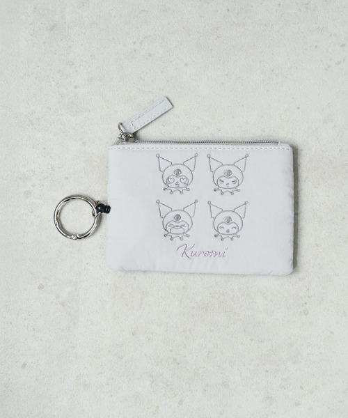sanrio(サンリオ)の「"09"≪sanrio≫どっちにも伸びーる キーリール付き 2ポケット ナイロン フェイス 刺繍 パスポーチ(パスケース・レディース・ライトイエロー/ライトブルー/ベビーピンク/ライトピンク/ラベンダー/ライトグレー・ONE SIZE)」の12枚目の写真