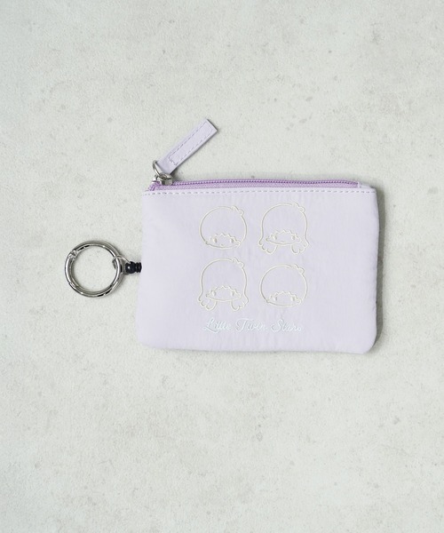 sanrio(サンリオ)の「"09"≪sanrio≫どっちにも伸びーる キーリール付き 2ポケット ナイロン フェイス 刺繍 パスポーチ(パスケース・レディース・ライトイエロー/ライトブルー/ベビーピンク/ライトピンク/ラベンダー/ライトグレー・ONE SIZE)」の15枚目の写真