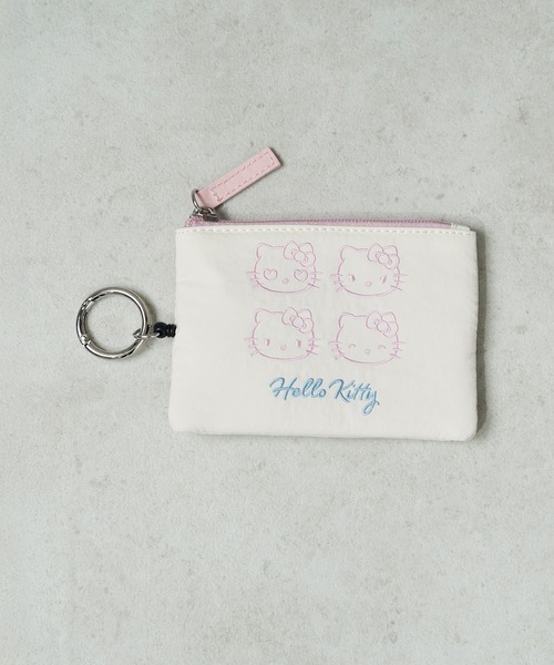 sanrio(サンリオ)の「"09"≪sanrio≫どっちにも伸びーる キーリール付き 2ポケット ナイロン フェイス 刺繍 パスポーチ(パスケース・レディース・ライトイエロー/ライトブルー/ベビーピンク/ライトピンク/ラベンダー/ライトグレー・ONE SIZE)」の17枚目の写真