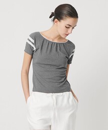 ATTISESSION | ＜ATTISESSION＞ライン ショートスリーブ Tシャツ(Tシャツ/カットソー)