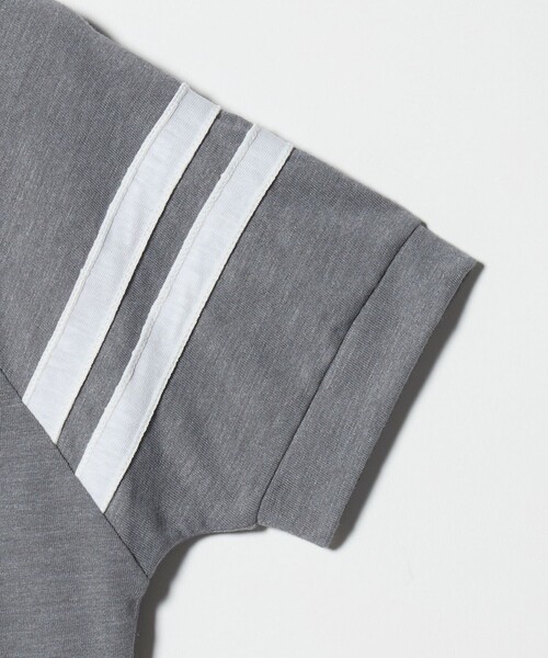 ATTISESSION（アティセッション）の「＜ATTISESSION＞ライン ショートスリーブ Tシャツ（Tシャツ/カットソー・レディース・レッド/グレー系・FREE）」の9枚目の写真