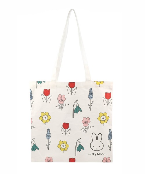 Miffy( ミッフィー)の「【 miffy / ミッフィー 】 miffy bloom スクエアトートバッグ WNI(トートバッグ・レディース・その他1・FREE)」の1枚目の写真