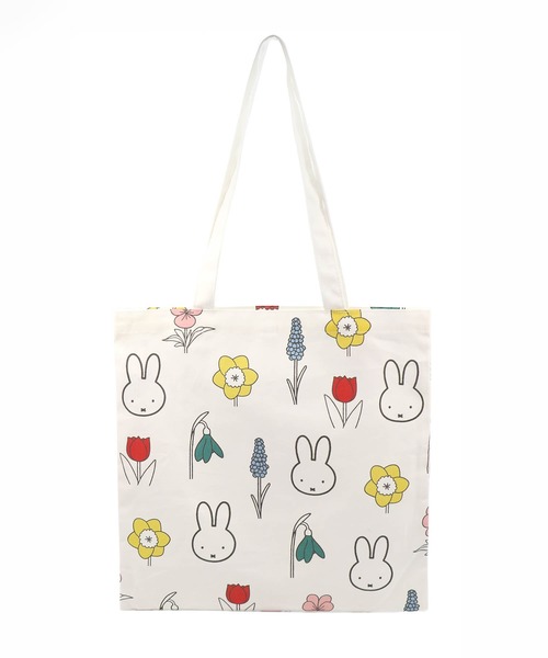 Miffy( ミッフィー)の「【 miffy / ミッフィー 】 miffy bloom スクエアトートバッグ WNI(トートバッグ・レディース・その他1・FREE)」の3枚目の写真