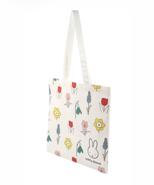 Miffy( ミッフィー)の「【 miffy / ミッフィー 】 miffy bloom スクエアトートバッグ WNI(トートバッグ・レディース・その他1・FREE)」の4枚目の写真