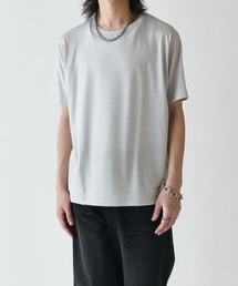 ウールプレーティングレギュラーフィットTシャツ