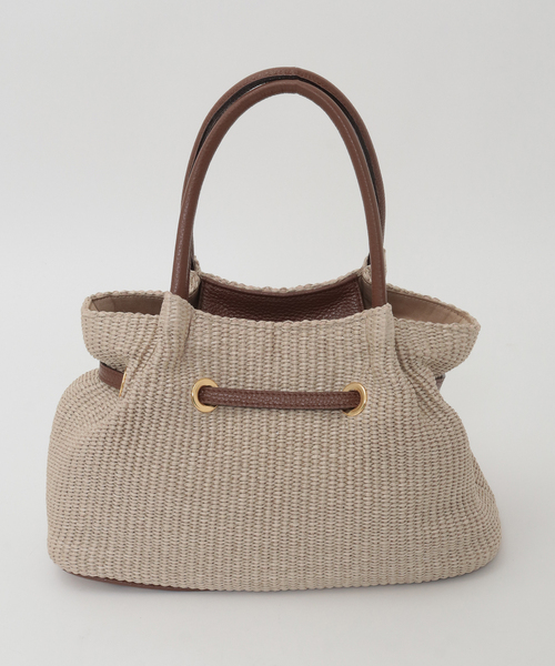 Tiara(ティアラ)の「【VIOLAd'ORO/ヴィオラドーロ】かごバッグ(V-9017)(かごバッグ・レディース・ベージュ/ナチュラル・FREE)」の4枚目の写真