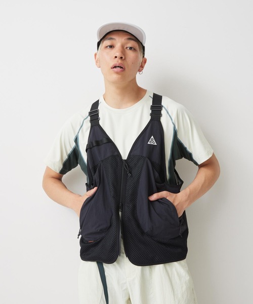 フォロー割専用 NIKE ACG ウォーターレジスタント ナイロン テックベスト セットアップ対応商品》ナイキ ACG 'Dolomiti' ベスト / Nike ACG