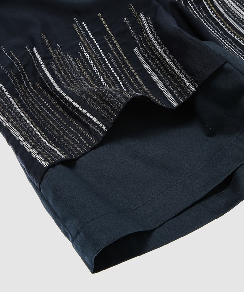 DIGAWEL(ディガウェル)の「Layered shorts(その他パンツ・メンズ・ベージュ/ネイビー・1)」の6枚目の写真