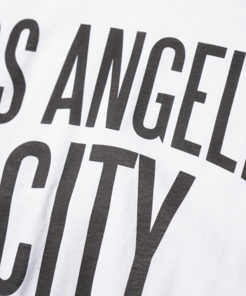 C.E.L.STORE(セルストア)の「I LOVE LA / アイラブエルエー "LOS ANGELES" RINGER TEE ロサンゼルス リンガーTシャツ(Tシャツ/カットソー・メンズ・レッド/ブラック・MEDIUM/LARGE/X-LARGE/SMALL)」の12枚目の写真