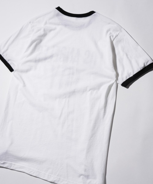 C.E.L.STORE(セルストア)の「I LOVE LA / アイラブエルエー "LOS ANGELES" RINGER TEE ロサンゼルス リンガーTシャツ(Tシャツ/カットソー・メンズ・レッド/ブラック・MEDIUM/LARGE/X-LARGE/SMALL)」の15枚目の写真