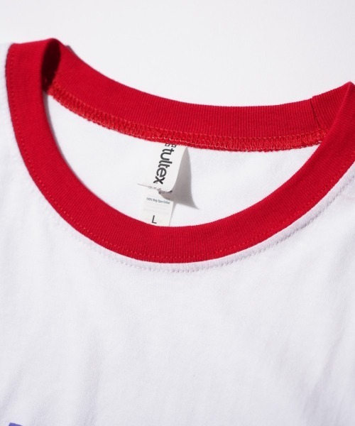 C.E.L.STORE(セルストア)の「I LOVE LA / アイラブエルエー "LOS ANGELES" RINGER TEE ロサンゼルス リンガーTシャツ(Tシャツ/カットソー・メンズ・レッド/ブラック・MEDIUM/LARGE/X-LARGE/SMALL)」の17枚目の写真
