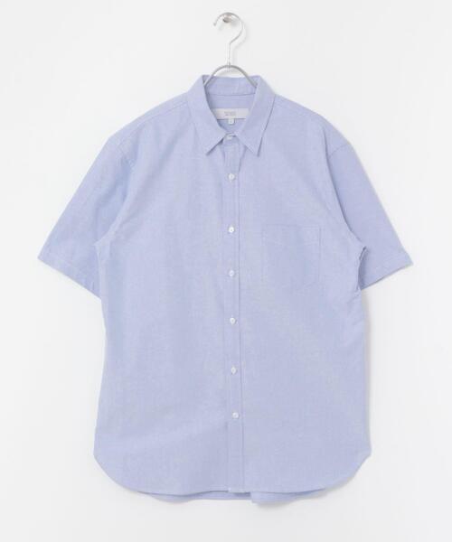 URBAN RESEARCH ROSSO MEN(アーバンリサーチロッソメン)の「『WEB限定』『抗菌/消臭』『XXLサイズあり』ハイパフォーマンスオックス半袖シャツ(シャツ/ブラウス・メンズ・ホワイト/ネイビー/グレー/ライトブルー/ブラック系その他/ストライプ/インディゴブルー/グレー系その他/ブラック/ベージュ/ブルー系その他/グリーン系その他・XX-LARGE/LARGE/MEDIUM/X-LARGE/SMALL)」の21枚目の写真
