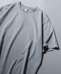 Premium Feel Pigment-Dyed Cotton T-Shirt / プレミアムタッチ ピグメント コットン 半袖Tシャツ 無地T メンズ レディース ユニセックス カットソー 夏 シンプル