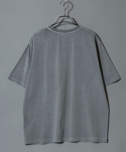 ANPAS（アンパス）の「Premium Feel Pigment-Dyed Cotton T-Shirt / プレミアムタッチ ピグメント コットン 半袖Tシャツ 無地T メンズ レディース ユニセックス カットソー 夏 シンプル（Tシャツ/カットソー・メンズ・ライトグレー/チャコールグレー・S/M/L）」の14枚目の写真