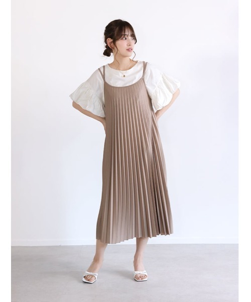 fifth（フィフス）の「フリルスリーブTシャツ（Tシャツ/カットソー・レディース・ブラック/グレイッシュベージュ/ホワイト・F）」の6枚目の写真