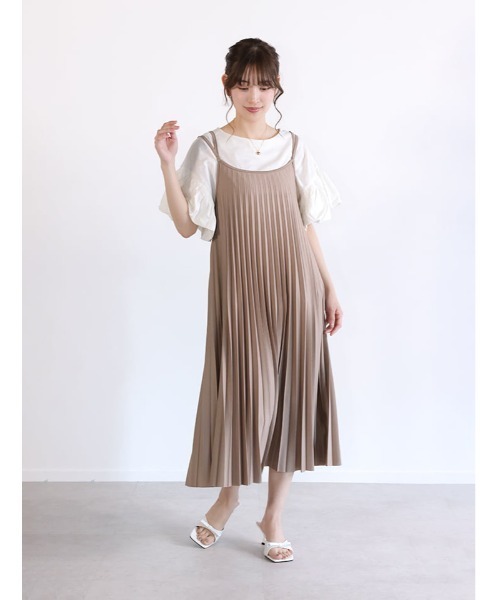 fifth（フィフス）の「フリルスリーブTシャツ（Tシャツ/カットソー・レディース・ブラック/グレイッシュベージュ/ホワイト・F）」の7枚目の写真