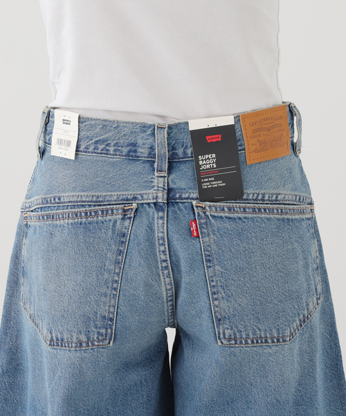 OUTDOOR PRODUCTS（アウトドアプロダクツ）の「Levi's SUPER BAGGY JORT（スラックス・レディース・ブルー系その他・26/25/27）」の5枚目の写真