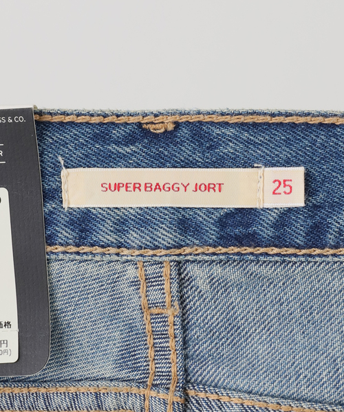 OUTDOOR PRODUCTS（アウトドアプロダクツ）の「Levi's SUPER BAGGY JORT（スラックス・レディース・ブルー系その他・26/25/27）」の10枚目の写真