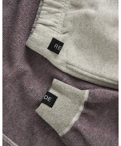 FRONT 11201（フロントワンワントゥーオーワン）の「REDE HANMOU Full Zip Hoodie（パーカー・メンズ・グレー・S/M/L/XL）」の6枚目の写真