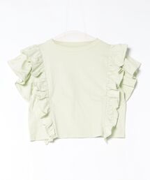 ラッフルスリーブ」に該当するTシャツ/カットソー（半袖）ファッション