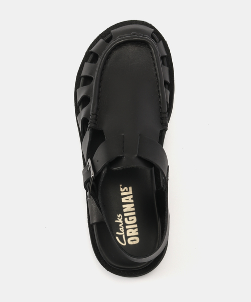 Clarks(クラークス)の「CLARKS/ クラークス meare buckle Gurkhaサンダル(サンダル・レディース・ブラック/ベージュ・23cm/24cm/23.5cm/24.5cm/25cm)」の14枚目の写真