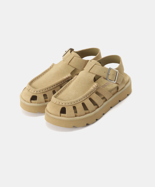 Clarks(クラークス)の「CLARKS/ クラークス meare buckle Gurkhaサンダル(サンダル・レディース・ブラック/ベージュ・23cm/24cm/23.5cm/24.5cm/25cm)」の18枚目の写真