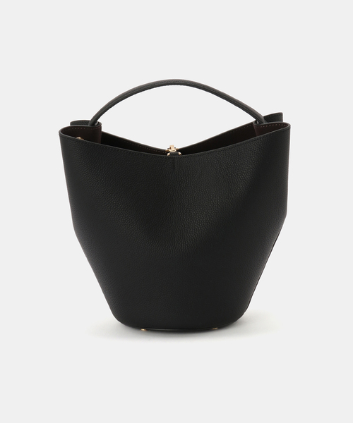 IENA(イエナ)の「FEEL AND TASTE/フィールアンドテイスト Lilly バッグ F211B511(ハンドバッグ・レディース・ブラック/アイボリー/グリーン・FREE)」の6枚目の写真