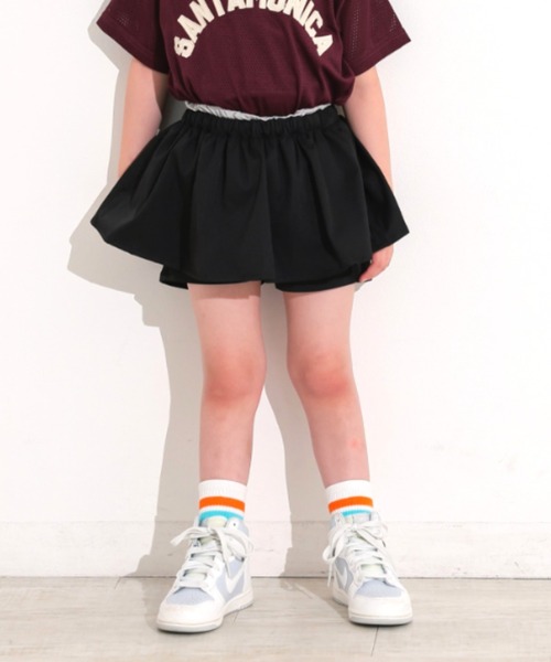 Ocean&Ground(オーシャン&グラウンド)の「スカートパンツ(その他パンツ・キッズ・ブラック/ベージュ・100/140/130/120/110/90)」の1枚目の写真