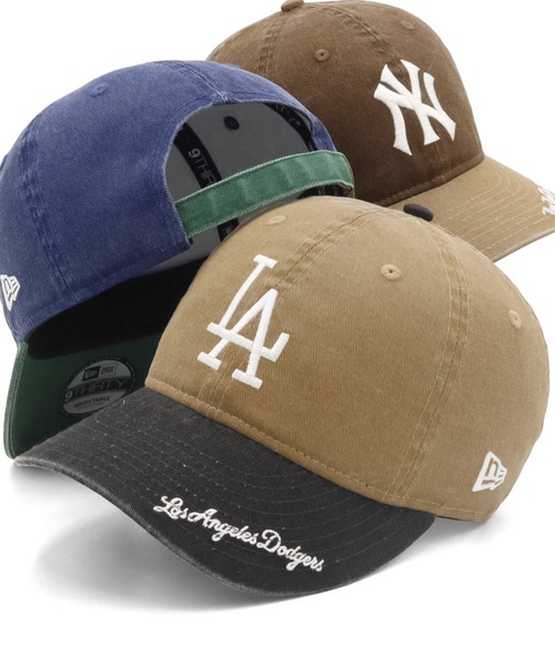 ニューエラキャップ 9THIRTY バイザーMLBロゴ ツートーンONSPOTZ別注