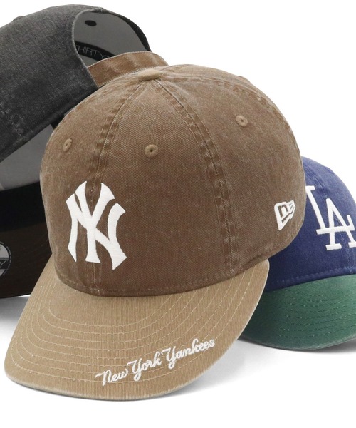 ニューエラキャップ 9THIRTY バイザーMLBロゴ ツートーンONSPOTZ別注