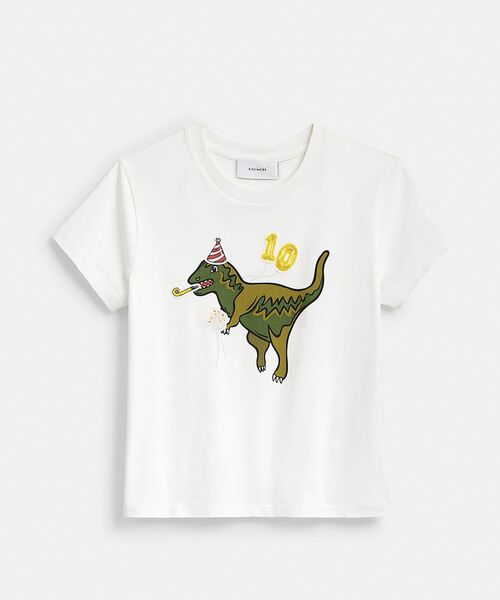 COACH(コーチ)の「レキシー 90's フィット ティーシャツ(Tシャツ/カットソー・レディース・ホワイト系その他・SMALL/MEDIUM/X-SMALL)」の5枚目の写真