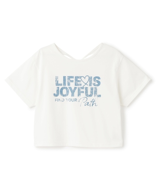 LOVETOXIC(ラブトキシック)の「【再入荷♪】【LTXC/マルチ機能/接触冷感・吸水速乾・UV・遮熱】バッククロスハートちび半T(Tシャツ/カットソー・キッズ・オフホワイト/レッド/ラベンダー・L:160cm/M:150cm/S:140cm/130cm)」の7枚目の写真