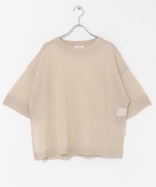 ITEMS URBANRESEARCH(アイテムズ アーバンリサーチ)の「シアーハンソデニットプルオーバー(ニット/セーター・レディース・グレー系その他/ブラック/ライトブルー・FREE)」の15枚目の写真