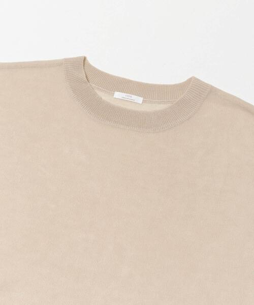 ITEMS URBANRESEARCH(アイテムズ アーバンリサーチ)の「シアーハンソデニットプルオーバー(ニット/セーター・レディース・グレー系その他/ブラック/ライトブルー・FREE)」の16枚目の写真