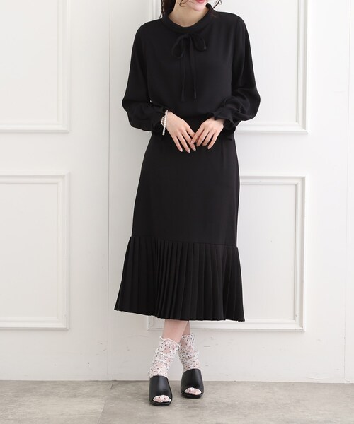 ESPERANZA(エスペランサ)の「スクエアブロックヒールミュール(サンダル・レディース・アイボリー系2/ブラック系2/ゴールド系2・S/M/L/LL)」の9枚目の写真