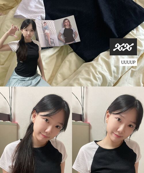 UUUUP(ユープ)の「ココシンボルTシャツ - ブラック(Tシャツ/カットソー・レディース・その他・MEDIUM/SMALL)」の9枚目の写真