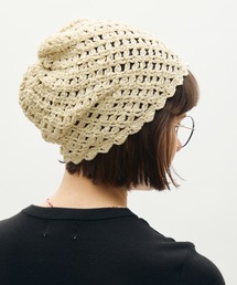 full/fill.（フルフィル）の「crochet beanie / クロシェビーニー（ニットキャップ/ビーニー）」