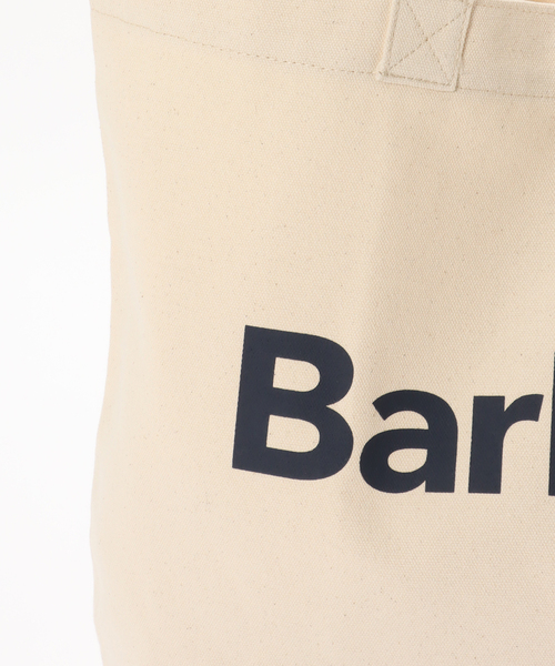Barbour(バブアー)の「Barbour / バブアー logo tote bag(トートバッグ・メンズ・ベージュ/グリーン・FREE)」の7枚目の写真