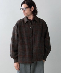 EGO TRIPPING（エゴトリッピング）の「mj11601- WOOLCHECK-SPORTJACKET ヴィンテージシャツジャケット(616705)（その他アウター）」