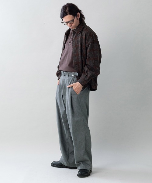 EGO TRIPPING(エゴトリッピング)の「mj11601- WOOLCHECK-SPORTJACKET ヴィンテージシャツジャケット(616705)(その他アウター・メンズ・レッド系その他/ネイビー系/ブラウン系その他・46/48)」の11枚目の写真
