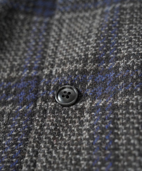 EGO TRIPPING(エゴトリッピング)の「mj11601- WOOLCHECK-SPORTJACKET ヴィンテージシャツジャケット(616705)(その他アウター・メンズ・レッド系その他/ネイビー系/ブラウン系その他・46/48)」の18枚目の写真