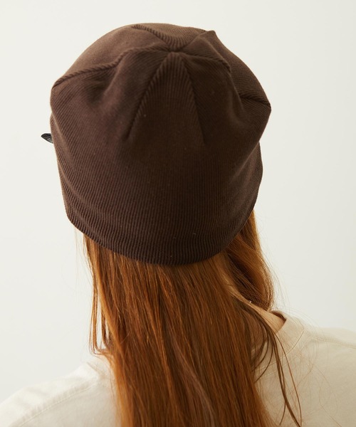 MILKFED.（ミルクフェド）の「REVERSIBLE ICING KNIT CAP（ニットキャップ/ビーニー・レディース・ブラック/アッシュ/ブラウン・ONE SIZE）」の6枚目の写真