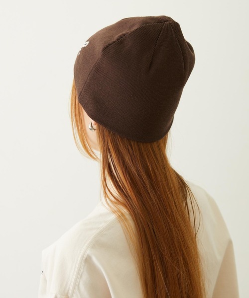 MILKFED.（ミルクフェド）の「REVERSIBLE ICING KNIT CAP（ニットキャップ/ビーニー・レディース・ブラック/アッシュ/ブラウン・ONE SIZE）」の13枚目の写真