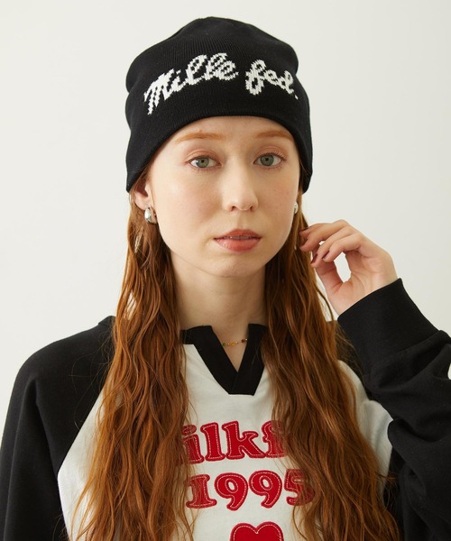 MILKFED.（ミルクフェド）の「REVERSIBLE ICING KNIT CAP（ニットキャップ/ビーニー・レディース・ブラック/アッシュ/ブラウン・ONE SIZE）」の21枚目の写真