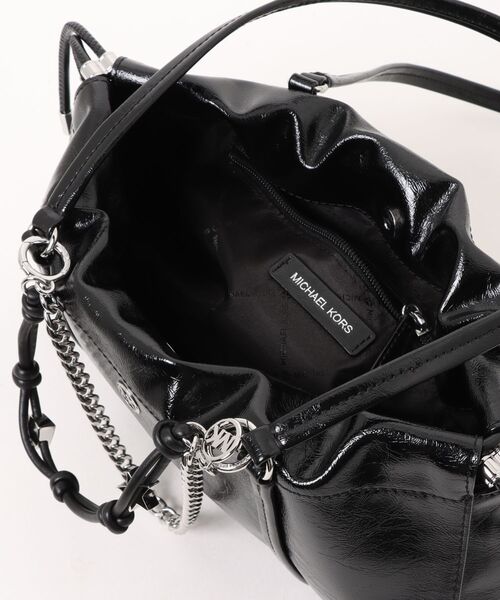 MICHAEL KORS(マイケルコース)の「SM SHLDR TOTE W/ FOB(ショルダーバッグ・レディース・ブラック・FREE)」の6枚目の写真