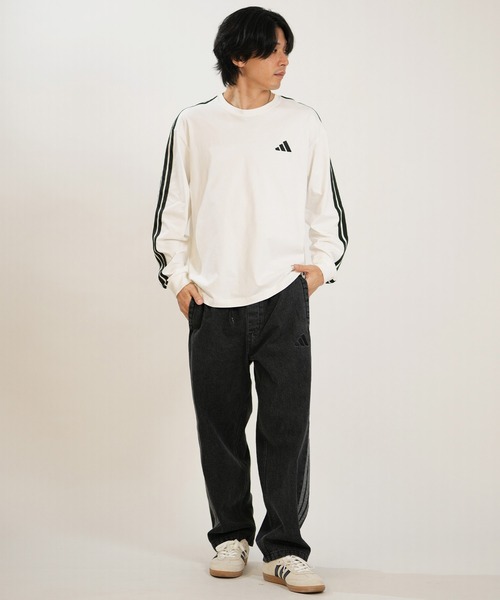 adidas(アディダス)の「adidas/アディダス デニムパンツ ロンパン M9663(その他パンツ・メンズ・ライトインディゴブルー/ブラック/インディゴブルー・XL/L/M)」の16枚目の写真
