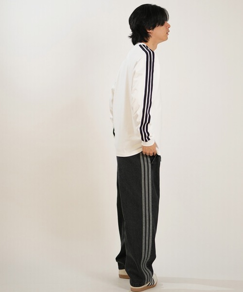 adidas(アディダス)の「adidas/アディダス デニムパンツ ロンパン M9663(その他パンツ・メンズ・ライトインディゴブルー/ブラック/インディゴブルー・XL/L/M)」の18枚目の写真