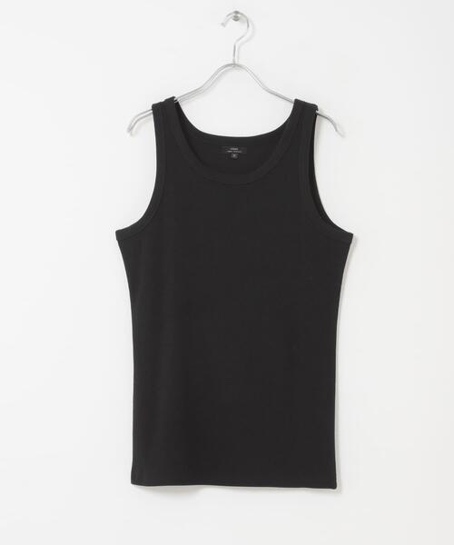 ITEMS URBANRESEARCH(アイテムズ アーバンリサーチ)の「接触冷感リブタンクトップ(タンクトップ・メンズ・グレー/ブラック/ダークグレー/ホワイト・MEDIUM/LARGE)」の7枚目の写真