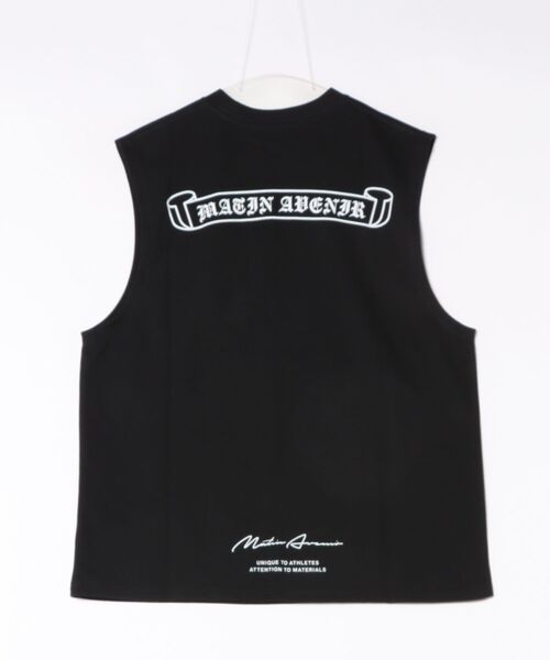 MATIN AVENIR(マタンアヴニール)の「MATIN AVENIR/マタンアヴニール MAS26006 タンクトップ(タンクトップ・メンズ・ブラック・L/XL/M)」の4枚目の写真